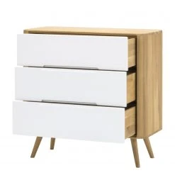 Studio Copenhagen Kommode Loca IV - Wildeiche teilmassiv - Weiß / Wildeiche -Schlafzimmer Verkaufe DE 1000005213 60 GALLERYIMAGES P000000001000005213