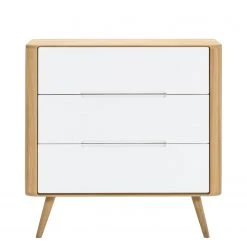 Studio Copenhagen Kommode Loca IV - Wildeiche teilmassiv - Weiß / Wildeiche -Schlafzimmer Verkaufe DE 1000005213 80 GALLERYIMAGES P000000001000005213