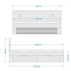 Ars Natura Massivholzbett EosWOOD (inkl Bettkästen) - Kernbuche massiv - 180 x 200cm -Schlafzimmer Verkaufe DE 1000012792 210629 14064800012 SKETCH DETAILS P000000001000012792 sketch