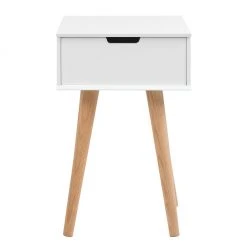 Mørteens Nachttisch Mitra - Eiche massiv - Weiß -Schlafzimmer Verkaufe DE 1000015943 181127 10594800057 GALLERYIMAGES P000000001000015943