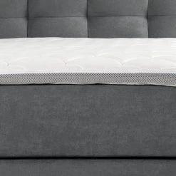 Loftscape Boxspringbett Maum I - Mircofaserbezug - Dunkelgrau -Schlafzimmer Verkaufe DE 1000021845 200402 18280000056 DETAILS P000000001000021845