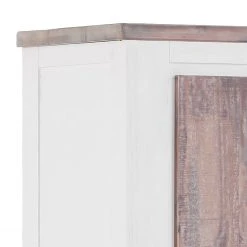 Maison Belfort Kommode Doral - Akazie teilmassiv - Braun / Weiß -Schlafzimmer Verkaufe DE 1000040154 211006 12504300040 DETAILS P000000001000040154