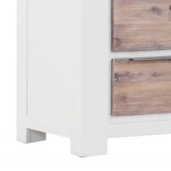 Maison Belfort Kommode Doral - Akazie teilmassiv - Braun / Weiß -Schlafzimmer Verkaufe DE 1000040154 211006 12504300062 DETAILS P000000001000040154