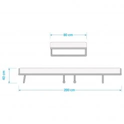 Mooved Acapulco Komfortbett 80x200cm -Schlafzimmer Verkaufe DE 1000059316 210629 12500500002 SKETCH DETAILS P000000001000059316 sketch