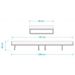 Mooved Gästebett Diwan - mit Ausklappautomatik -Schlafzimmer Verkaufe DE 1000059320 210629 12500500004 SKETCH DETAILS P000000001000059320 sketch