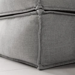 Boxspringbett Kinx - Stoff KINX: Grau - 180 x 200cm - H2 - 130 cm -Schlafzimmer Verkaufe DE 1000062031 180615 124846151 GALLERYIMAGES P000000001000062031