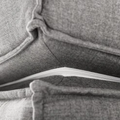 Boxspringbett Kinx - Stoff KINX: Grau - 180 x 200cm - H2 - 130 cm -Schlafzimmer Verkaufe DE 1000062031 180615 124846154 GALLERYIMAGES P000000001000062031