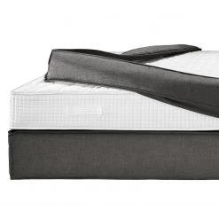 Boxspringbett Kinx - Stoff KINX: Anthrazit - 180 x 200cm - H2 - 130 cm -Schlafzimmer Verkaufe DE 1000062034 180615 124856187 GALLERYIMAGES P000000001000062034