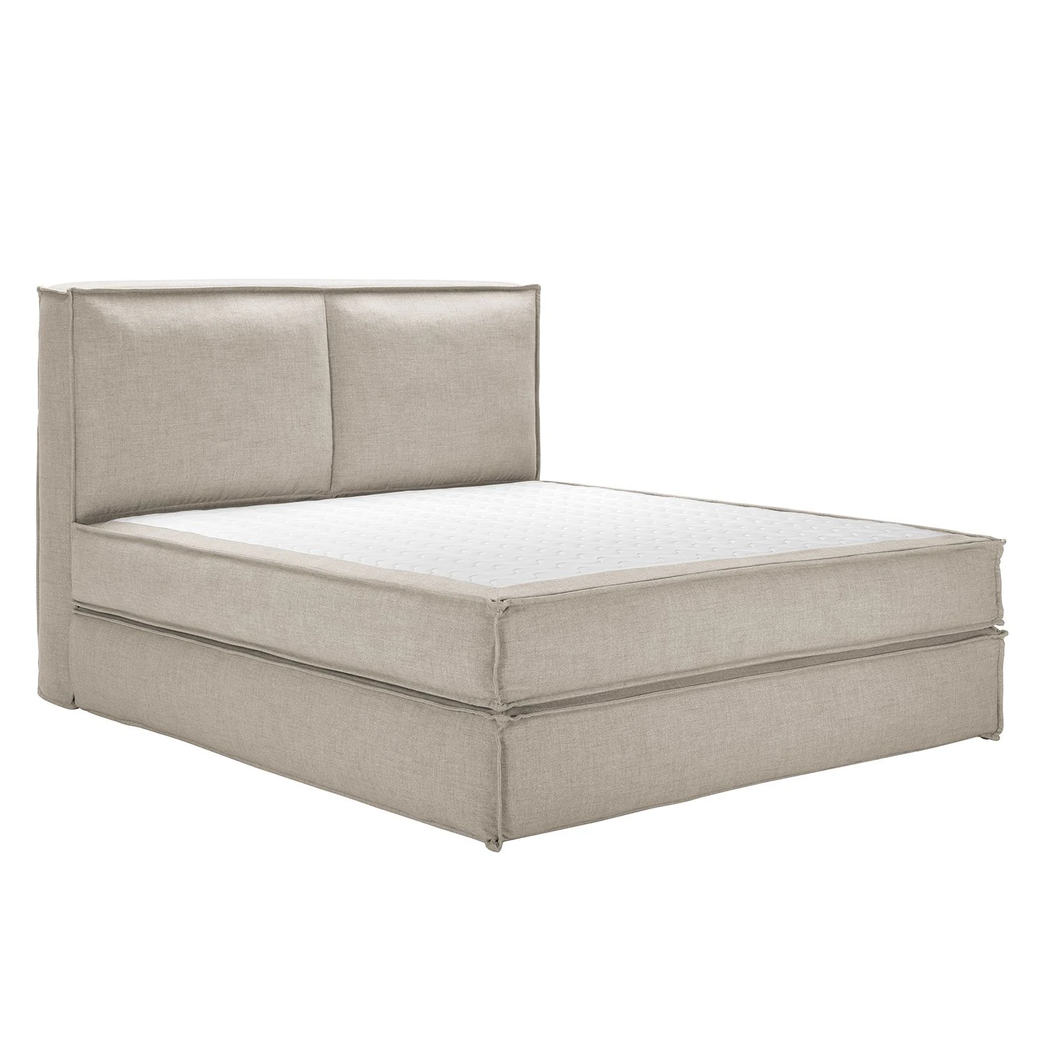 Boxspringbett Kinx - Stoff KINX: Beige - 180 x 200cm - H2 - 130 cm 15 Boxspringbett Kinx - Stoff KINX: Beige - 180 x 200cm - H2 - 130 cm – Bild 15