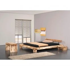 Neue Modular Massivholzbett Cali - 160 x 200cm -Schlafzimmer Verkaufe DE 1000070058 201006 11104100001 MOOD DETAILS P000000001000070058 mood