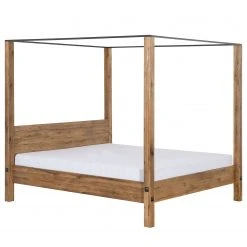 Neue Modular Himmelbett Porto-Alegre - Naturpordukt - eventuell leichte Abweichung vom Bild - 140 x 200cm -Schlafzimmer Verkaufe DE 1000070182 210726 10044200365 DETAILS P000000001000070182