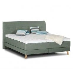 Mørteens Boxspringbett Mälby - Khaki - 180 x 200cm