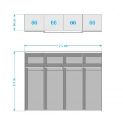 Rauch Orange Schwebetürenschrank Syncrono-C I - 271 x 211 cm -Schlafzimmer Verkaufe DE 1000080404 180604 14532529 GALLERYIMAGES P000000001000080404