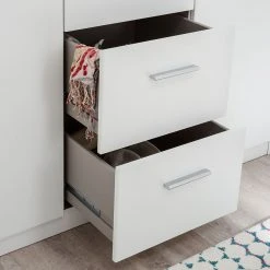 Drehtürenschrank KiYDOO II - Alpinweiß - Höhe: 210 cm - Breite: 136 cm -Schlafzimmer Verkaufe DE 1000081770 180605 16075209 GALLERYIMAGES P000000001000081770