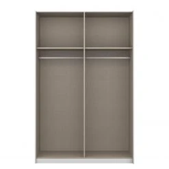 Schwebetürenschrank KiYDOO I - Hochglanz Weiß / Alpinweiß - Höhe: 210 cm - Breite: 136 cm -Schlafzimmer Verkaufe DE 1000081951 180605 16112703 GALLERYIMAGES P000000001000081951