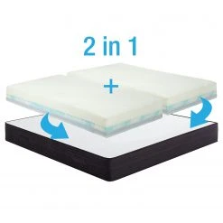 Boxspring-Wendematratze Smood Select - 180 x 200cm -Schlafzimmer Verkaufe DE 1000091289 210428 18042700011 DETAILS P000000001000091289