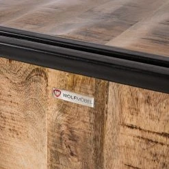 Wolf-Möbel Nachtkommode Iron - Mango massiv / Eisen 32 Wolf-Möbel Nachtkommode Iron - Mango massiv / Eisen -Schlafzimmer Verkaufe DE 1000104114 190927 13342100034 DETAILS P000000001000104114