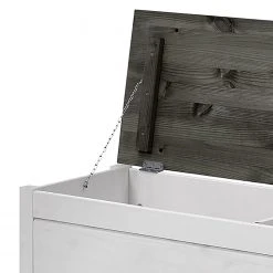 Maison Belfort Wäschetruhe Cenan - Kiefer massiv - Weiß gebeizt & lackiert -Schlafzimmer Verkaufe DE 1000104326 211122 08320600580 DETAILS P000000001000104326