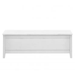 Maison Belfort Wäschetruhe Cenan - Kiefer massiv - Weiß gebeizt & lackiert -Schlafzimmer Verkaufe DE 1000104365 211122 08321100818 DETAILS P000000001000104365