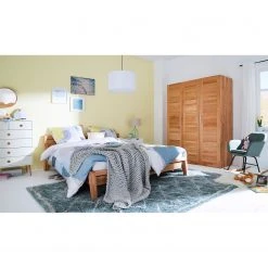 Ars Natura Bett Tanjara - Buche massiv -Schlafzimmer Verkaufe DE 1000113324 180713 15442409 MOOD GALLERYIMAGES P000000001000113324 mood