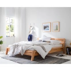 Ars Natura Bett Tanjara - Buche massiv -Schlafzimmer Verkaufe DE 1000113324 180827 10105501 MOOD GALLERYIMAGES P000000001000113324 mood