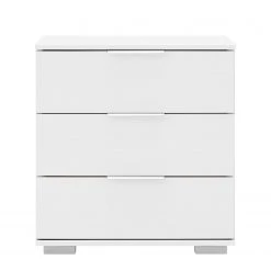Fredriks Nachtkommode Sintang - Weiß - Weiß