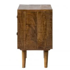 Ars manufacti Nachtkommode Rygge - Mango massiv - Mango / Schwarz -Schlafzimmer Verkaufe DE 1000117976 180831 10131304 GALLERYIMAGES P000000001000117976