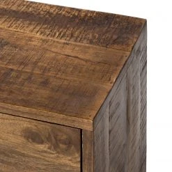 Ars manufacti Nachtkommode Rygge - Mango massiv - Mango / Schwarz -Schlafzimmer Verkaufe DE 1000117976 180831 10131305 GALLERYIMAGES P000000001000117976