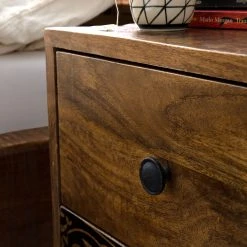 Ars manufacti Nachtkommode Rygge - Mango massiv - Mango / Schwarz -Schlafzimmer Verkaufe DE 1000117976 190205 09522100004 MOOD GALLERYIMAGES P000000001000117976 mood