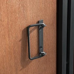 Ars manufacti Garderobenschrank Manchester II - Akazie teilmassiv / Metall - Akazie / Anthrazit - Breite: 166 cm -Schlafzimmer Verkaufe DE 1000121277 191122 12054900001 DETAILS P000000001000121277