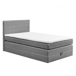 Loftscape Boxspringbett Harvi (inkl. Topper) - Grau - 120 x 200cm -Schlafzimmer Verkaufe DE 1000123108 190802 16525700028 DETAILS P000000001000123108