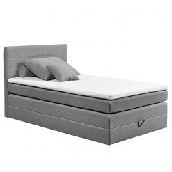 Loftscape Boxspringbett Harvi (inkl. Topper) - Grau - 120 x 200cm -Schlafzimmer Verkaufe DE 1000123108 210810 16173300116 DETAILS P000000001000123108