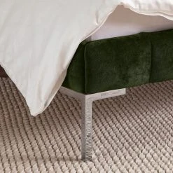 Studio Copenhagen Polsterbett Neo Samt - Antikgrün - 180 x 200cm -Schlafzimmer Verkaufe DE 1000123186 181105 16013732 GALLERYIMAGES P000000001000123186