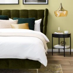 Studio Copenhagen Polsterbett Neo Samt - Antikgrün - 180 x 200cm -Schlafzimmer Verkaufe DE 1000123186 210623 15301100024 DETAILS P000000001000123186
