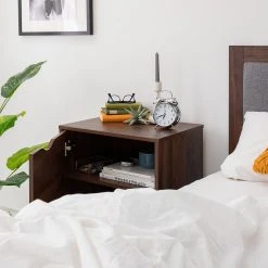 Mørteens Nachtkommode Gjora II - Walnuss Dekor -Schlafzimmer Verkaufe DE 1000123455 190405 15413800011 GALLERYIMAGES P000000001000123455