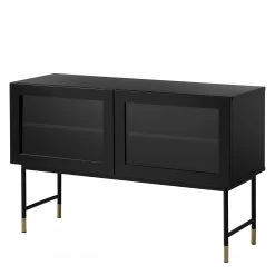 Studio Copenhagen Kommode Luuk - Matt Schwarz / Gold