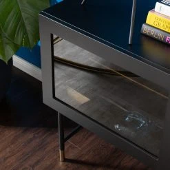 Studio Copenhagen Kommode Luuk - Matt Schwarz / Gold -Schlafzimmer Verkaufe DE 1000123483 190320 10551100003 GALLERYIMAGES P000000001000123483