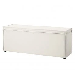 Betttruhe Kinx - Baumwollstoff - Weiß