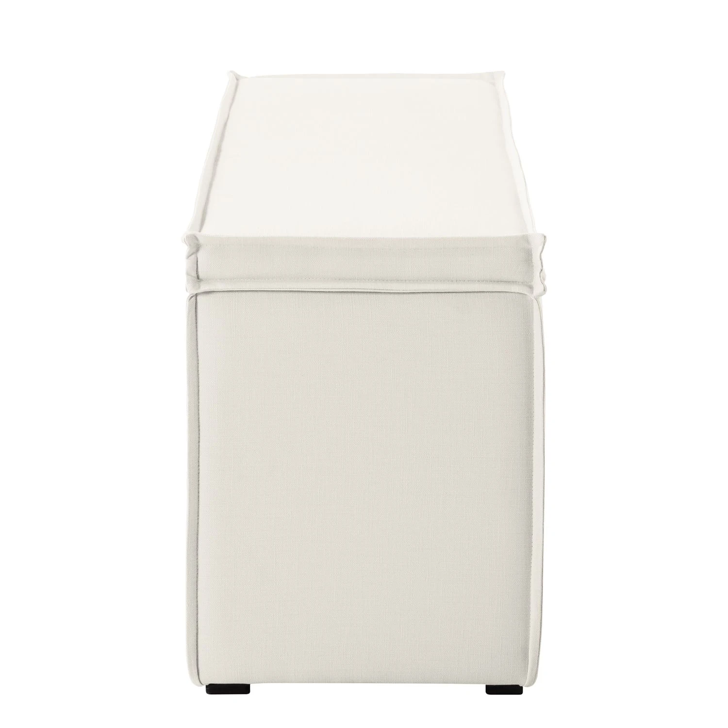 Betttruhe Kinx - Baumwollstoff - Weiß 2 Betttruhe Kinx - Baumwollstoff - Weiß – Bild 2