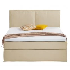 Eva Padberg Collection Boxspringbett Kinx - Baumwollstoff - Sand -Schlafzimmer Verkaufe DE 1000123503 180709 030 GALLERYIMAGES P000000001000123503