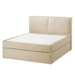 Eva Padberg Collection Boxspringbett Kinx - Baumwollstoff - Sand -Schlafzimmer Verkaufe DE 1000123503 180709 070 GALLERYIMAGES P000000001000123503