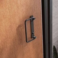 Ars manufacti Garderobenschrank Manchester II - Akazie teilmassiv / Metall - Akazie / Anthrazit - Breite: 61 cm -Schlafzimmer Verkaufe DE 1000123634 191122 12055000025 DETAILS P000000001000123634