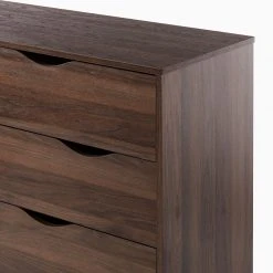 Mørteens Kommode Gjora II - Gummibaum teilmassiv - Walnuss -Schlafzimmer Verkaufe DE 1000123696 190131 07360300017 GALLERYIMAGES P000000001000123696