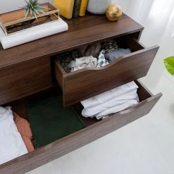 Mørteens Kommode Gjora II - Gummibaum teilmassiv - Walnuss -Schlafzimmer Verkaufe DE 1000123696 190405 15413800019 GALLERYIMAGES P000000001000123696