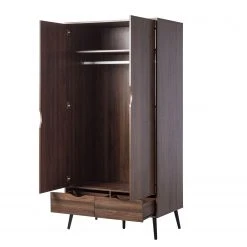 Mørteens Drehtürenschrank Gjora - Walnuss Dekor -Schlafzimmer Verkaufe DE 1000123700 190205 11544200006 GALLERYIMAGES P000000001000123700