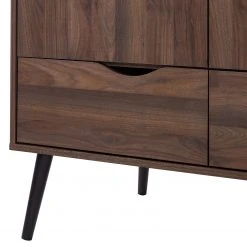 Mørteens Drehtürenschrank Gjora - Walnuss Dekor -Schlafzimmer Verkaufe DE 1000123700 190205 11544300009 GALLERYIMAGES P000000001000123700