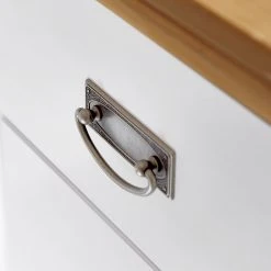 Maison Belfort Nachtkommode Bergen - Kiefer Weiß / Kiefer Laugenfarbig -Schlafzimmer Verkaufe DE 1000124607 211122 08323502031 DETAILS P000000001000124607