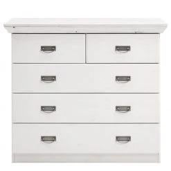 Maison Belfort Kommode Bergen III - Kiefer Weiß -Schlafzimmer Verkaufe DE 1000124610 211122 08323502038 DETAILS P000000001000124610