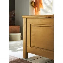 Maison Belfort Massivholzbett Bergen - Kiefer Laugenfarbig - 90 x 200cm -Schlafzimmer Verkaufe DE 1000125650 211122 08324102268 DETAILS P000000001000125650