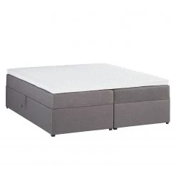Polsterbett KiYDOO (inkl. Bettkasten) - Webstoff - Grau - 160 x 200cm - Ohne Kopfteil -Schlafzimmer Verkaufe DE 1000126689 180807 16133907 GALLERYIMAGES P000000001000126689